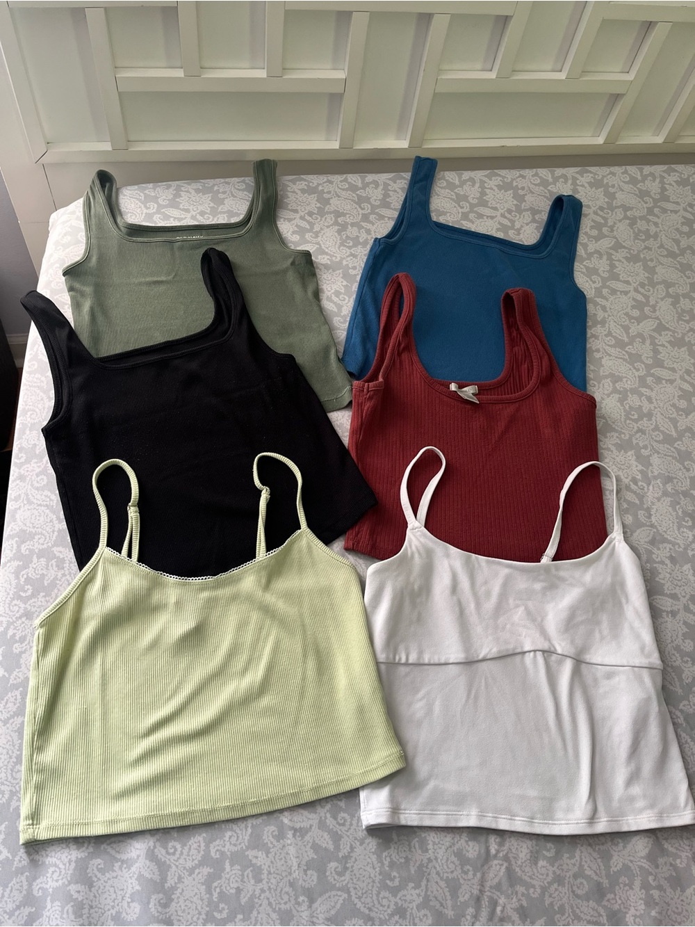6 Tank Top Bundle - sizes small and medium